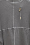 BORIS BIDJAN SABERI Short Sleeve T-Shirt TS ONE PIECE RF F035 Charcoal Gray 3 PBBS21